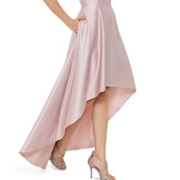 XSCAPE Womens Pink Zippered Sleeveless Scoop Neck size 2 - Picture 3 of 9